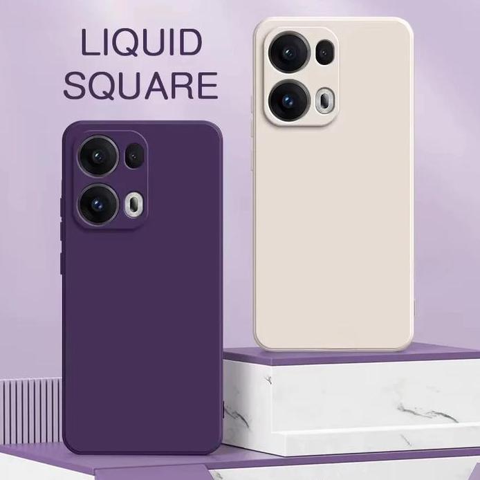 Casing  untuk Oppo Reno 13 5G 13F 4G 5G Case Tali Silicone Softcase Warna Cute Candy Fashion Phone S