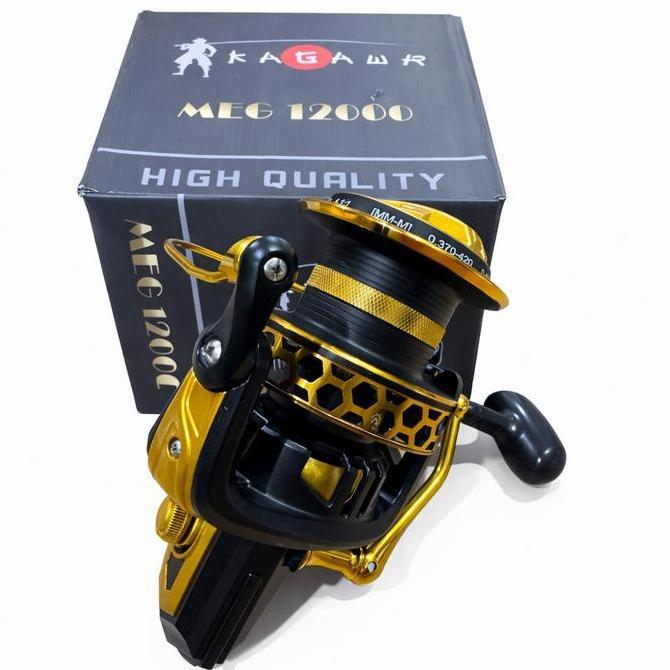Reel Pancing Jumbo Kagawa 12000|Reel Besar Oneway|Metal Body|5+1Bb