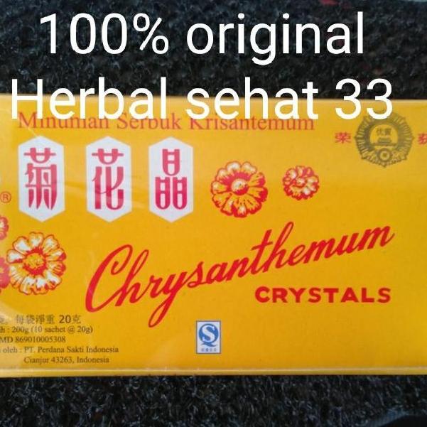 minuman serbuk krisantemum / chrysanthemum crystals asli 100%