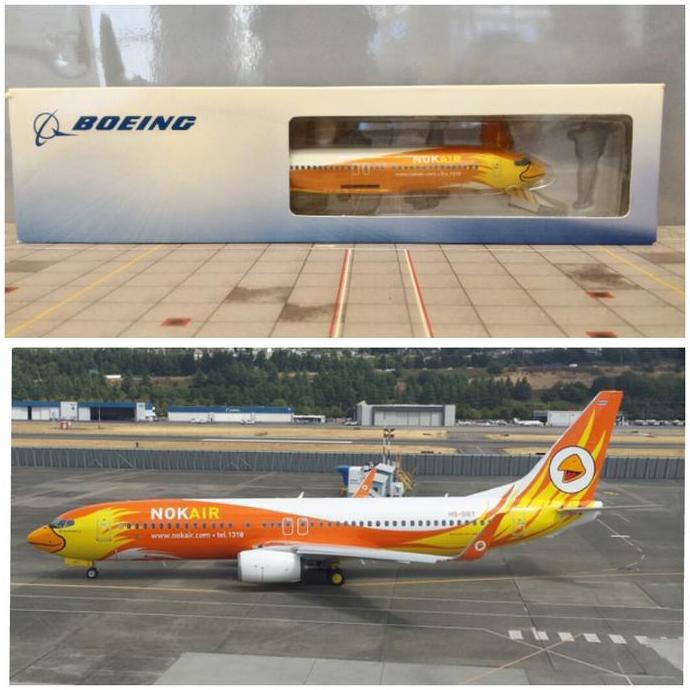 Nok Air B737-800NG HS-DBT By Hogan Wings 1:200 Scale