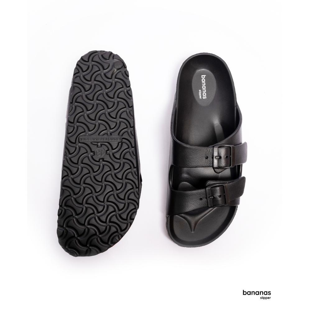 NEW Bananas Slipper Sandal Burro Black Unisex