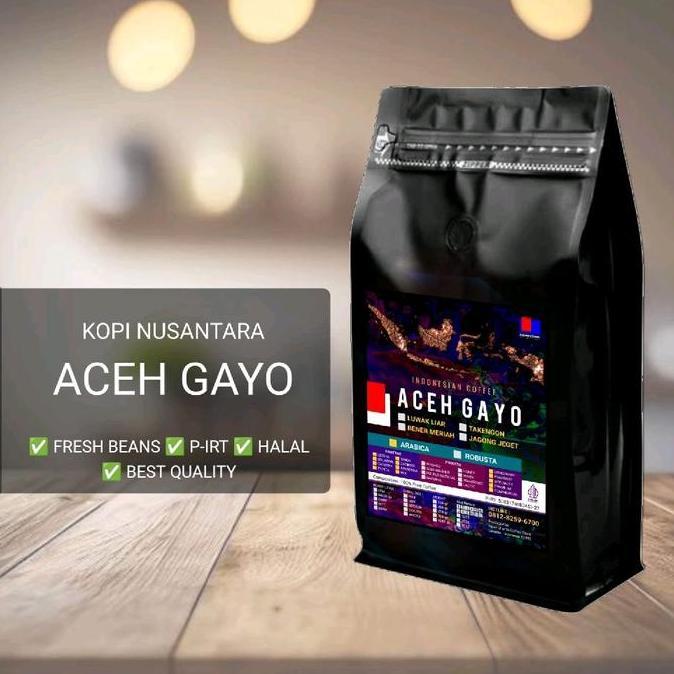 Kopi Arabika Aceh Gayo Natural 1 kg