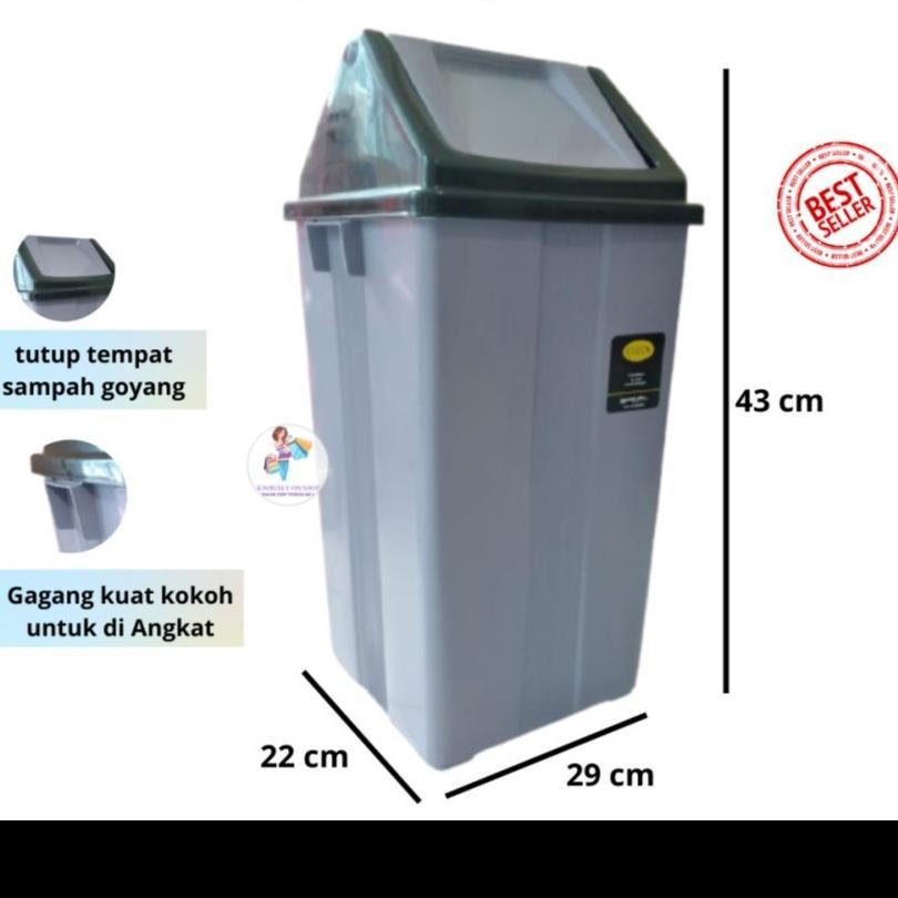Tempat Sampah 15 Liter | Dustbin |Keranjang Sampah