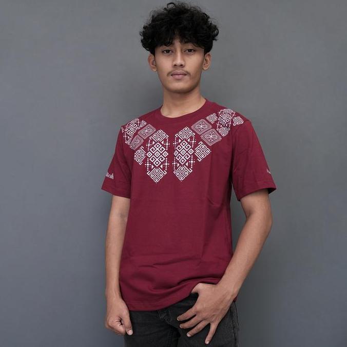 Ready stock Kepswah Official - Kaos Motif Koko Barhi - Baju Muslim Islami - Baju Koko Combed 24s Uni