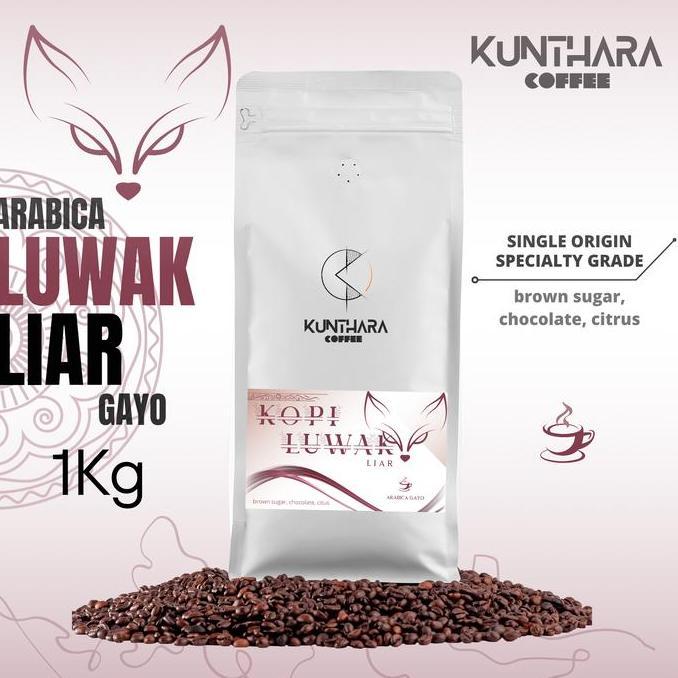 Kopi Luwak Arabica Gayo - 1Kg I Biji/Bubuk