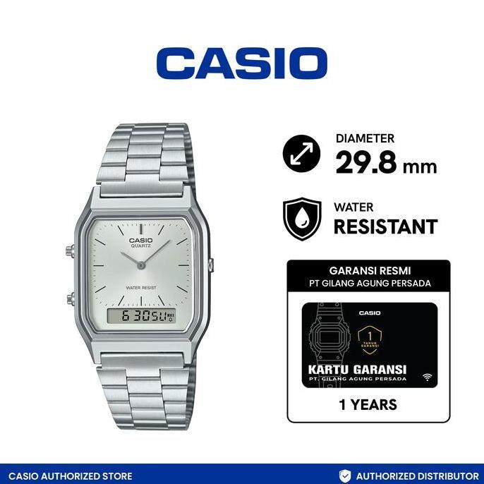 Jam Tangan Unisex CASIO AQ-230A-7AMQYDF analog digital