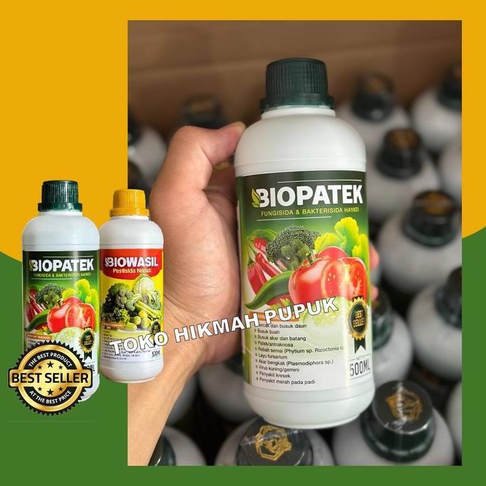 Pupuk Hemat 2 Botol Perbanyak Buah Jeruk Limo dan Atasi Hama Tanaman Padi BIOPATEK & BIOWASIL Pupuk 