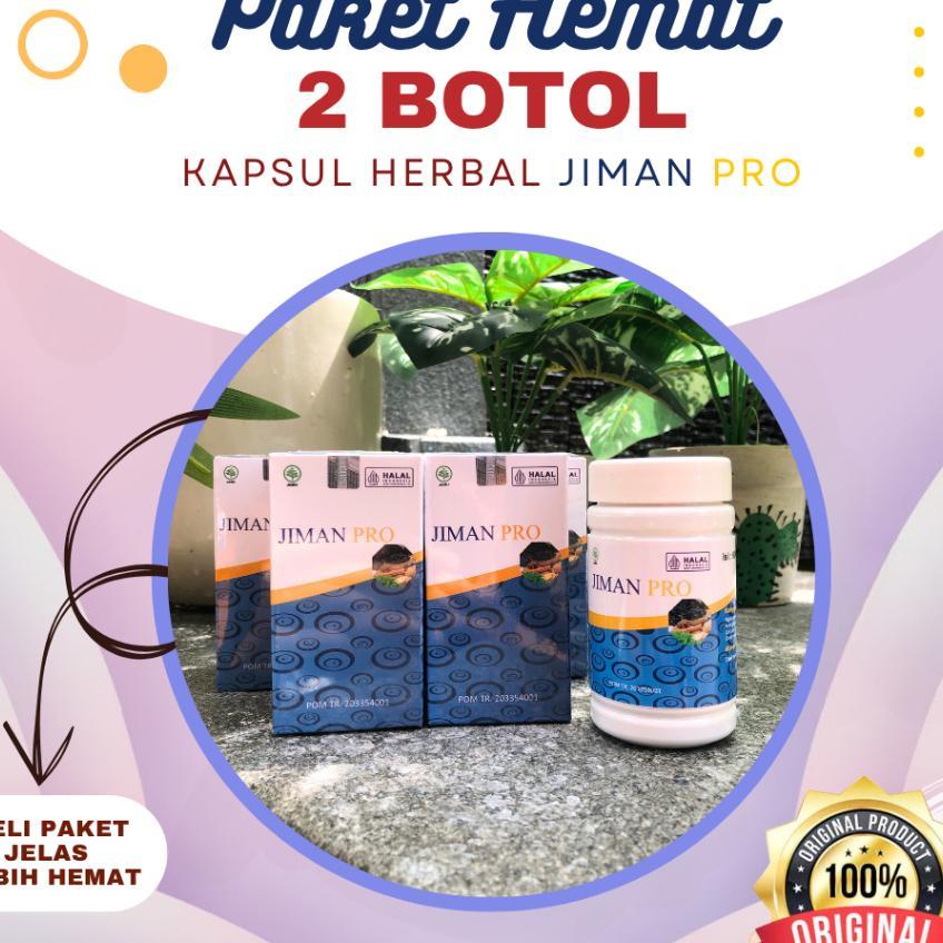 Paket Hemat 2 Botol Herbal Jiman Pro  Bpom Halal
