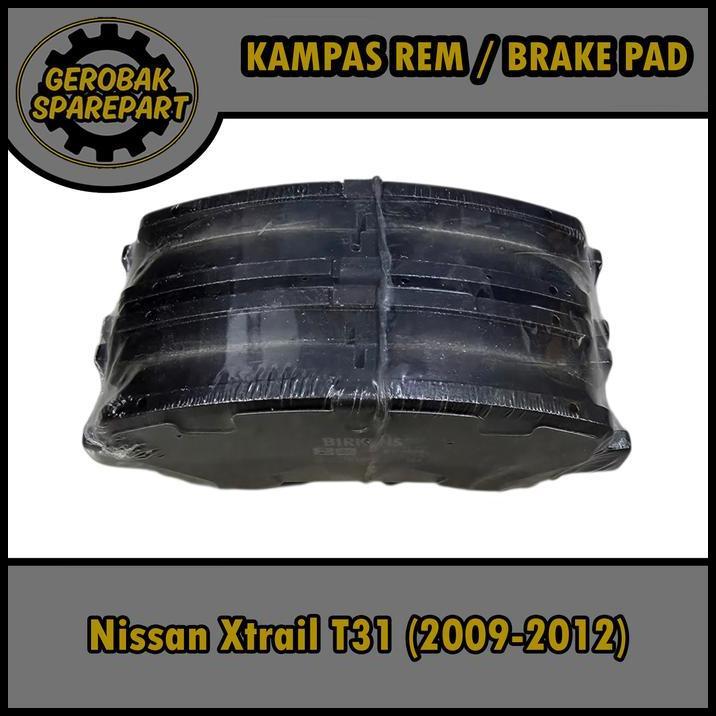TERLARIS KAMPAS REM BRAKE PAD DEPAN - NISSAN XTRAIL T31 (2009-2012) BIRKENS