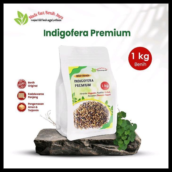 Promo / Benih Indigofera 1 Kg Super Premium / Bibit Pakan Ternak Indigofera