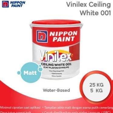 Pageup- Nippon Vinilex Ceiling White (5 Kg) - Cat Plafon & Gypsum Nippon Paint