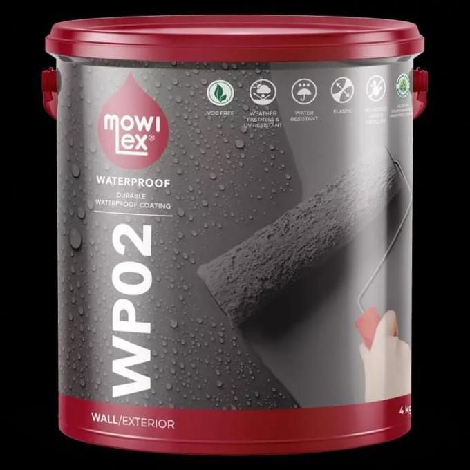 Pageup- [1 Kg] Cat Tembok Eksterior Mowilex Wp02 Waterproof