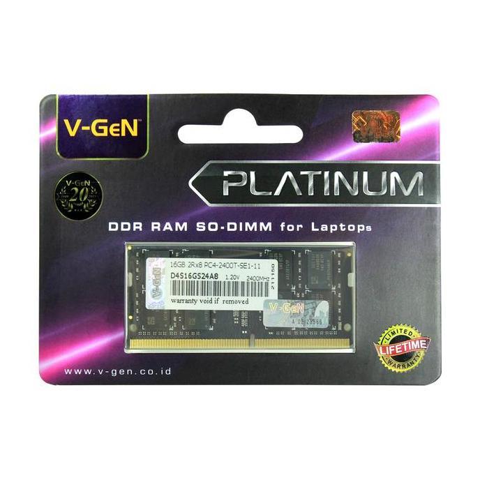 Srikawang66 - Ram Sodimm Ddr4 V-Gen Platinum Rescue 4Gb 8Gb 16Gb 32Gb 2133Mhz 2400Mhz 2666Mhz 3200Mh