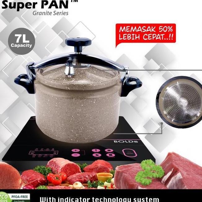 Panci Presto Bolde Bisa Kompor Induksi
