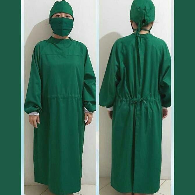 BAJU JAS OPERASI / JUBAH OPERASI AS