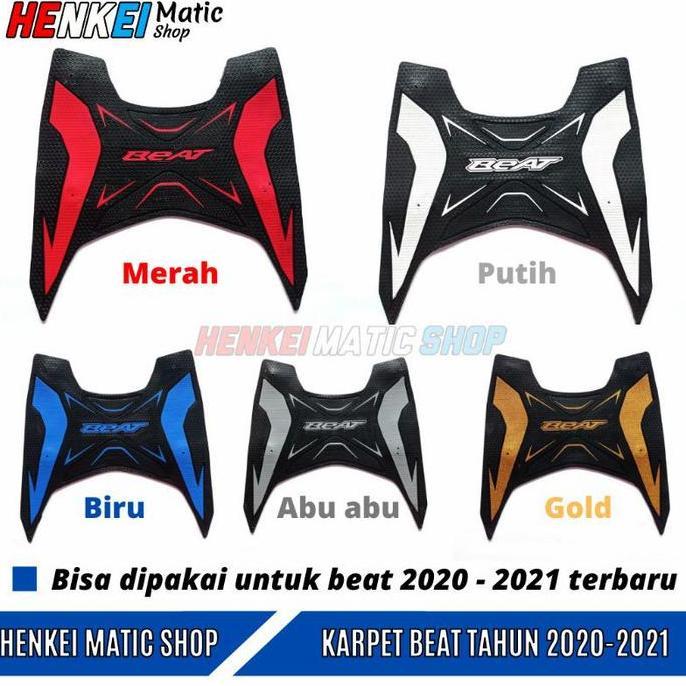 Promo Keset Motor Beat - Karpet Beat Deluxe - Karpet Motor Beat Street 2021 Diskon