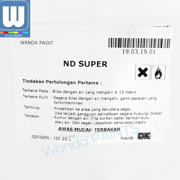Pageup- Thinner Jerigen Nd Super (20 Liter)