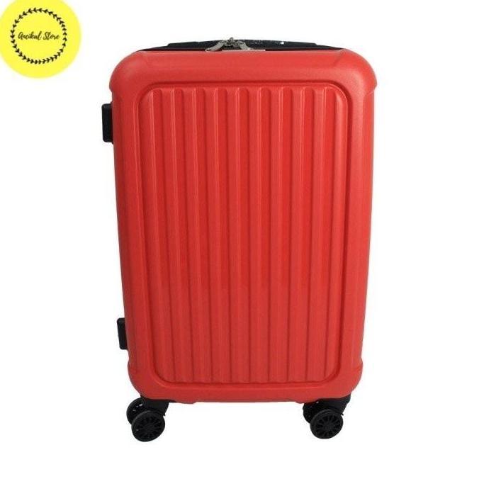 Passport 20 Inci Rein Koper 4 Roda - Merah