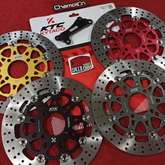 Piringan Cakram Depan Floating KTC Kytaco 260mm Beat Karbu Beat FI