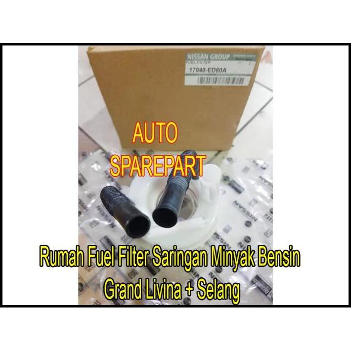 DISKON RUMAH FUEL FILTER SARINGAN MINYAK BENSIN GRAND LIVINA + SELANG !!!