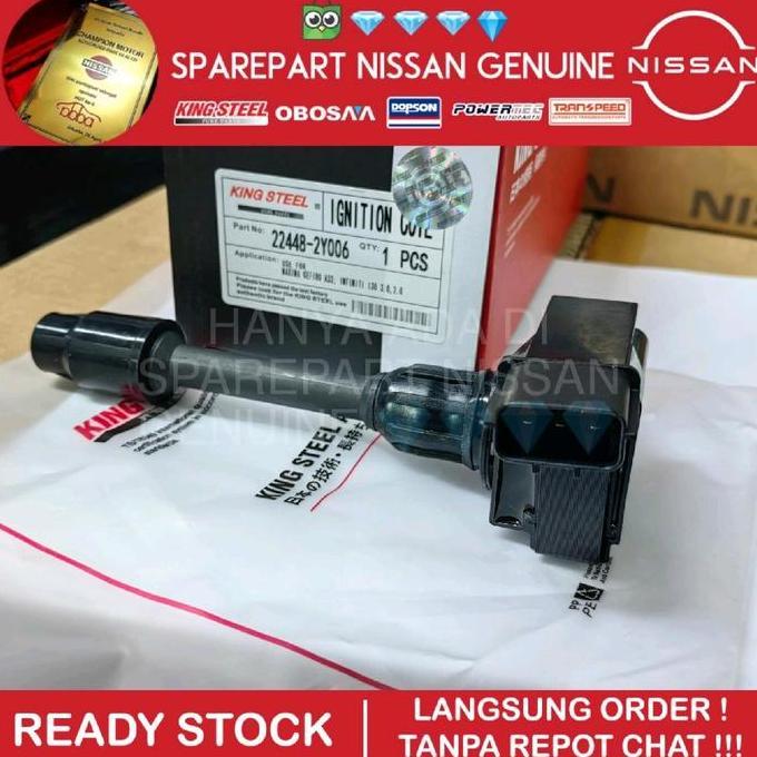 Koil Busi Infiniti Cefiro A33 Vq30 Maxima Ignition Coil Oem Nissan