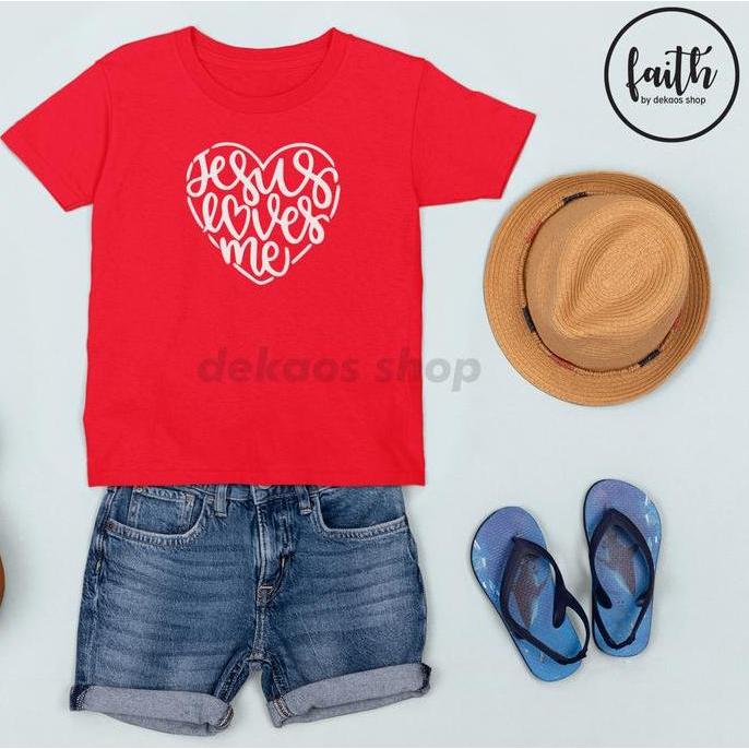 BAJU KAOS ROHANI KRISTEN ANAK / BAJU KAOS ANAK ROHANI / DEKAOS 610