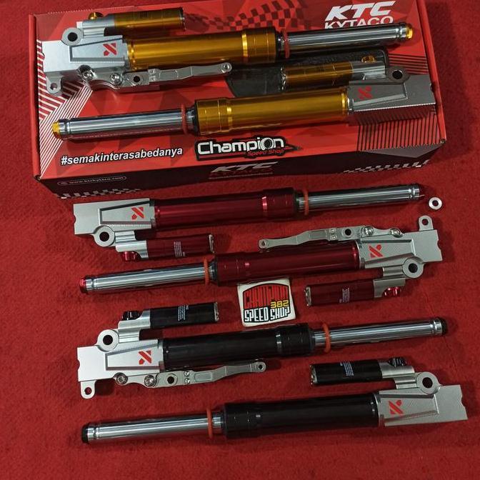 Suspension Shock Shockbreaker Depan KTC Kytaco SFF-05 Beat FI Karbu