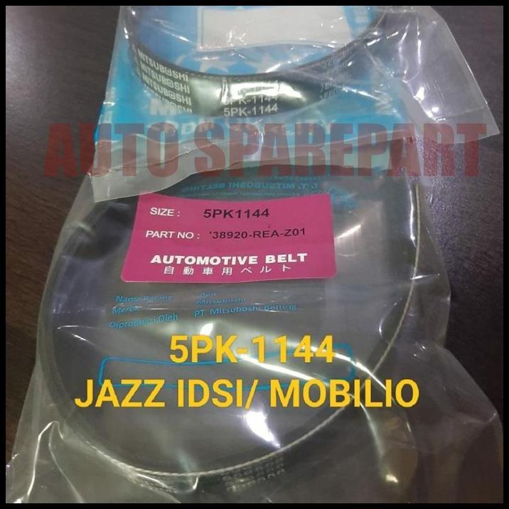 TERLARIS FAN VAN V BELT TALI KIPAS 5PK1144 JAZZ IDSI MOBILIO 5PK-1144 !!