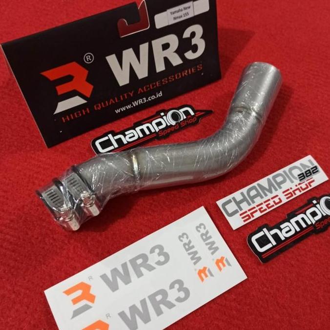 Air Intake Pipa Filter Udara Velocity WR3 All New Aerox 155 Connected