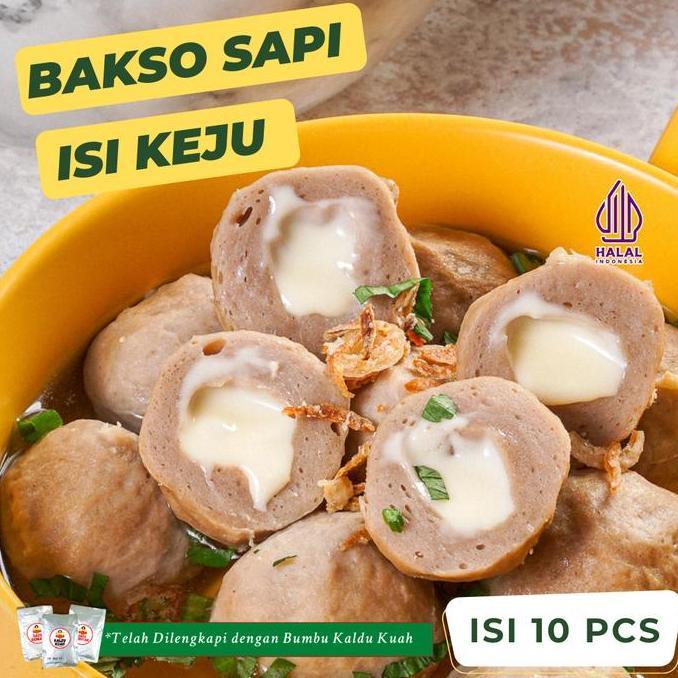 Bakso Sapi Isi Keju Premium Homemade