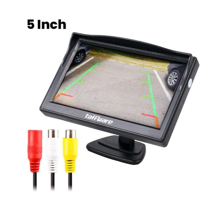 Monitor Rear View Parkir Mobil TFT LCD 5 Inch TV Mini TV Kecil TV Mobil [Anifki19]