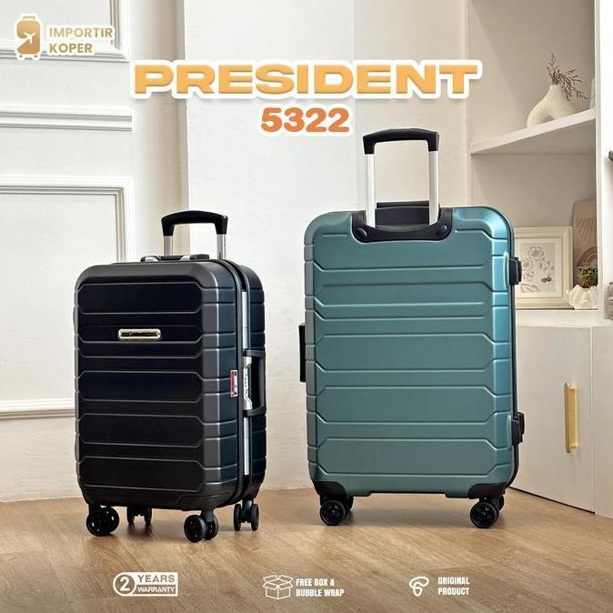 Koper President Original 5322 Series 20 & 24 Inch Aluminium TSA Lock