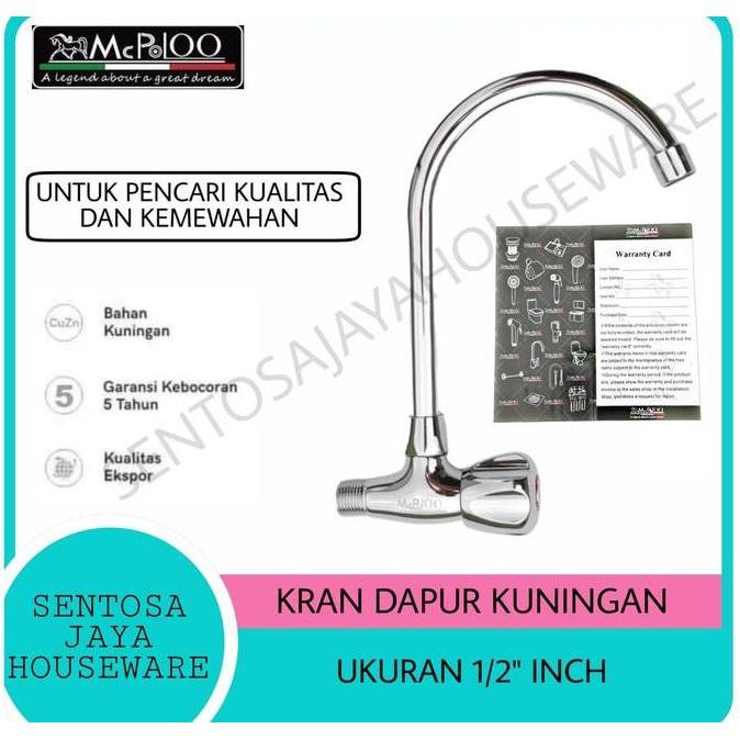 NEW KRAN DAPUR KUALITAS TOTO / KRAN AIR CUCI PIRING KUNINGAN / KRAN ANGSA KUALITAS TOTO