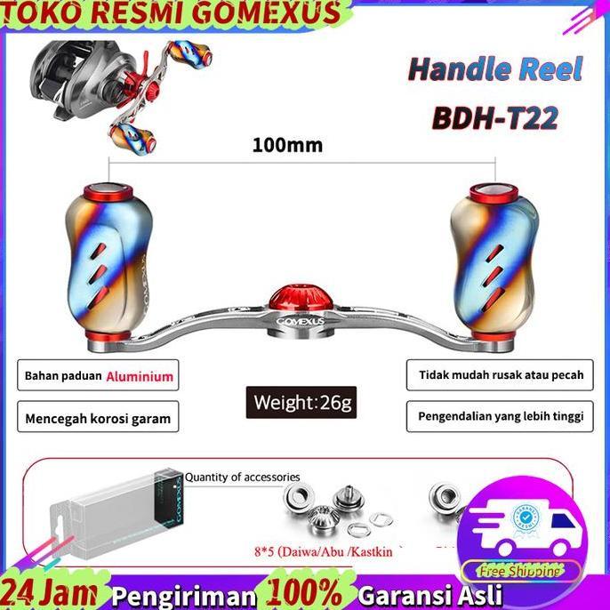 Procedere- Gomexus 100Mm Handle Reel Bc Titanium Casting Reel Handle Free Gift For Daiwa Steez Zilli