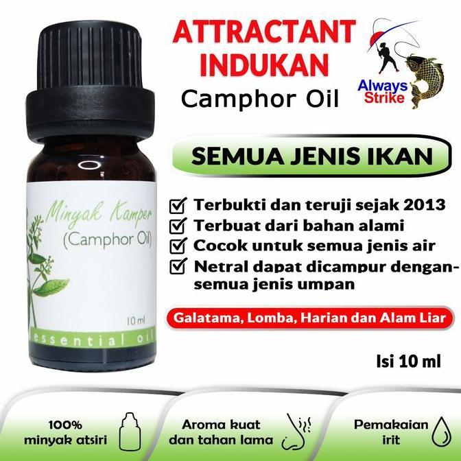 Procedere- Always Strike Minyak Kamper Booster Umpan Mancing