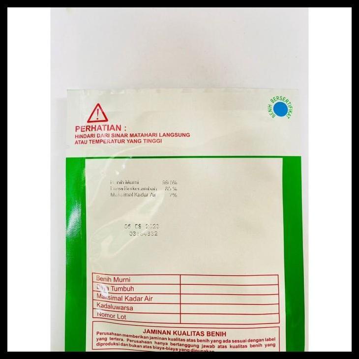 Promo / Benih Cabai Besar Hibrida F1 Or Turbo 19 Isi 10Gr Dari Oriental Seed