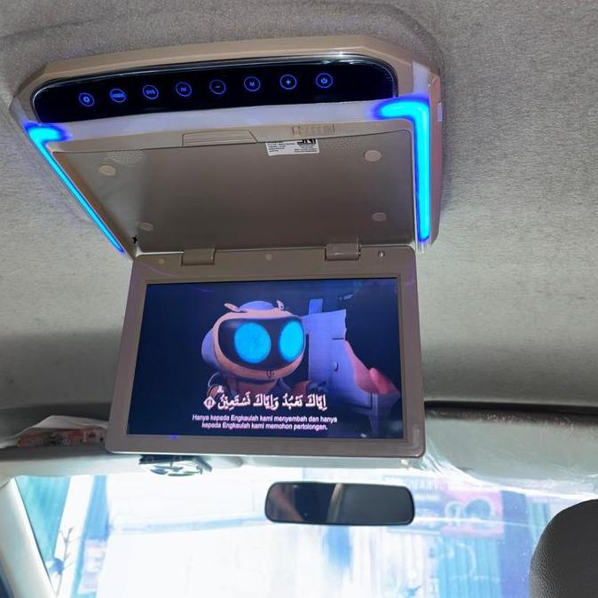 ZYL Tv Rup / TV Plafond Mobil 10 Inch Brand AMC - Ukuran 10 Inch Vvy Ai See Tv Atap Mobil 10 Inch