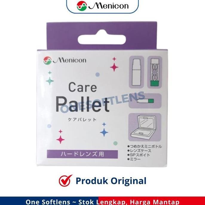 TERBARU MENICON CARE PALLET / MENICON STATER PACK / TEMPAT SOFTLENS KHUSUS RGP BISA GRAB