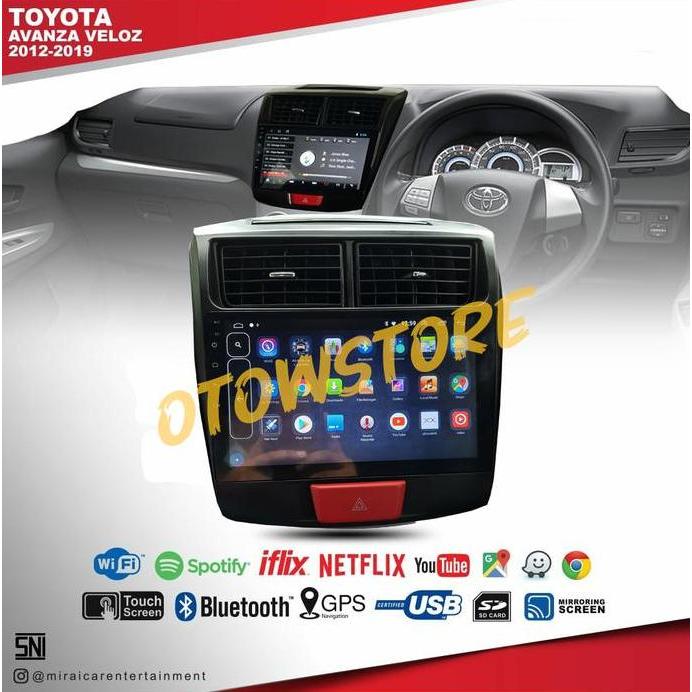 Head Unit Android Avanza, Xenia, Veloz Pnp Carplay
