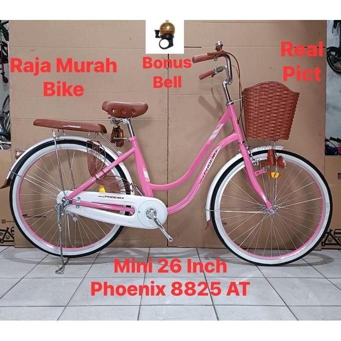Sepeda Perempuan Mini Phoenix 8825 AT 26 Inch Sepeda Mini 26 Inch Phoenix Sepeda Phoenix Keranjang