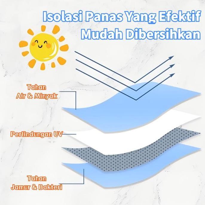 Ceocellular - Gorden Tarik Gulung Roller Blind Blackout 100% Dangan Rel Atas Tirai Tarik Gulung Kepa