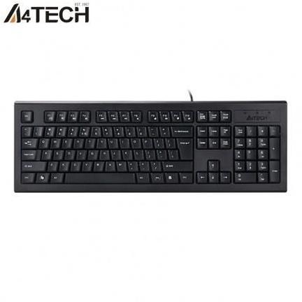rohimjanuari - a4tech krs-85 usb keyboard dengan garansi 1 tahun dan desain natural a rounded edge k