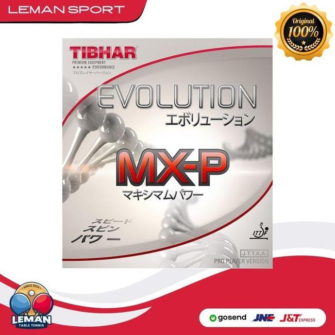 TERBARU - Karet Bet Pingpong Tibhar Evolution MXP Max / Karet Tenis Meja