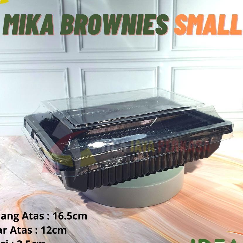 Mika Brownies S Ideal Pet / Kotak Brownies Mini / Box Brownies 50Pcs
