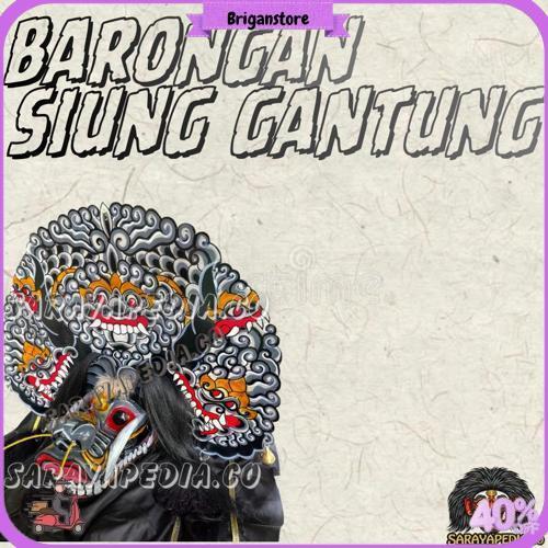 Barongan Telon Siung Gantung Barongan Pentas Sry Murah