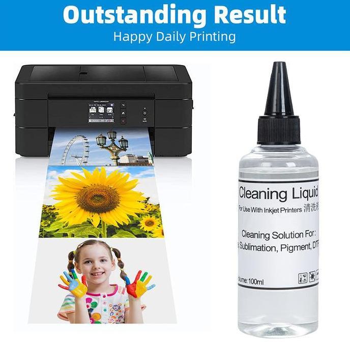 AMERZANA 100ML Head Cleaner Epson Canon Print Head Cleaner Pembersih Head Printer