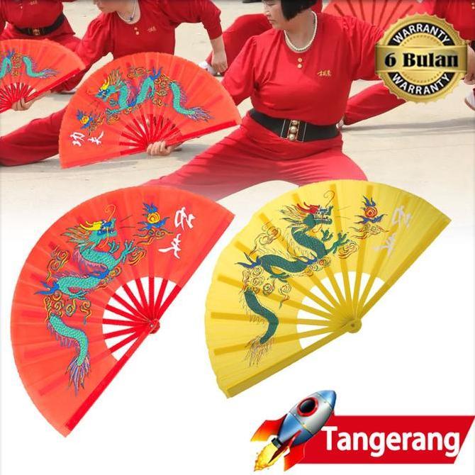 POIRENS Kipas Lipat China Cina/ Kipas Taichi/ Kipas Naga/ Kipas Cina