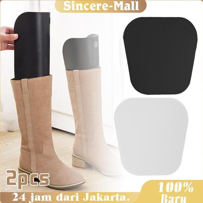 ERTTOLIN 1 Pasang Shaper Stand Sisipan Bentuk Boots Alat Menjaga Sepatu Boot