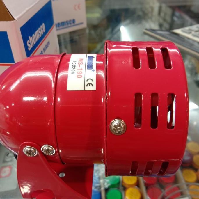 Mini Sirine Motor Sirine Ms190 220V Ac