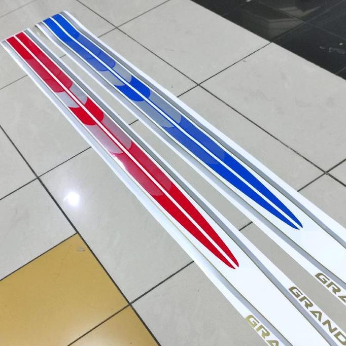 STICKER STRIPING LIS BODY MOBIL KIJANG GRAND EXTRA 1.8 STIKER BODY MOBIL READY